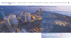 Desktop Screenshot of energiacostaazul.com.mx